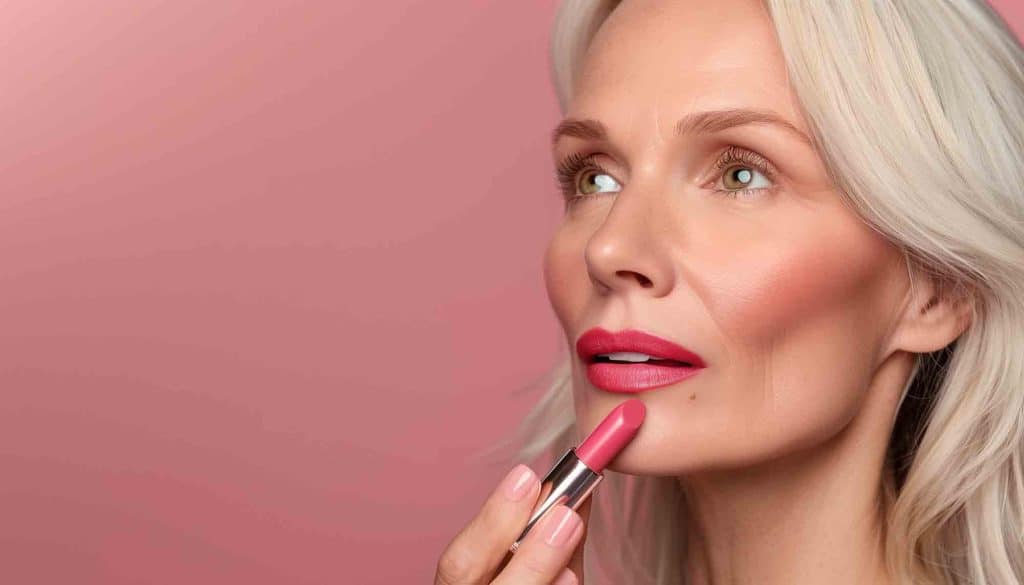 Come scegliere il colore del rossetto a 60 anni?