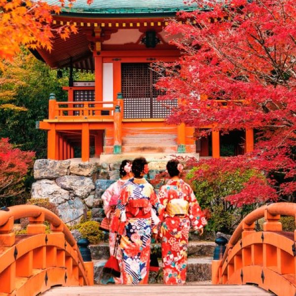 Giappone: colori d'autunno