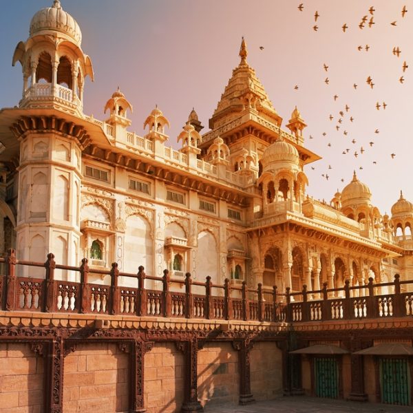 The Jaswant Thada is a cenotaph located in Jodhpur, in the Indian state of Rajasthan. It was used for the cremation of the royal family of Marwar. Jodhpur Rajasthan India.