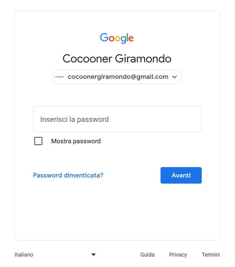 Come fare se non si ricorda la password di Google