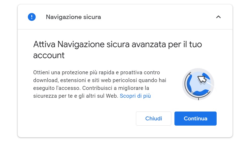 Come aggiornare le impostazioni di sicurezza su Google